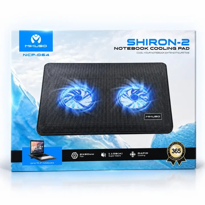 Base Refrigerante para Portátil Mikuso SHIRON-2
