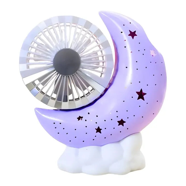 Lámpara Ventilador Portátil