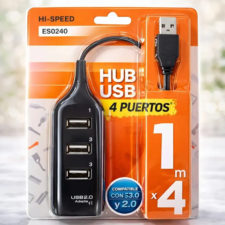 Multipuerto X4 USB