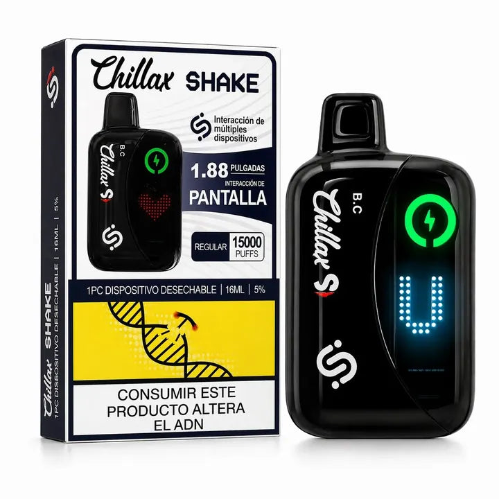Chillax Shake 15000 puffs