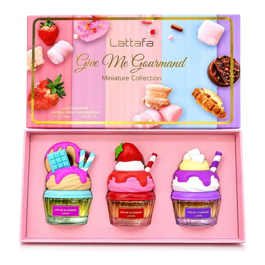 Set Lattafa Give Me Gourmand x3 30 ml · 1.1