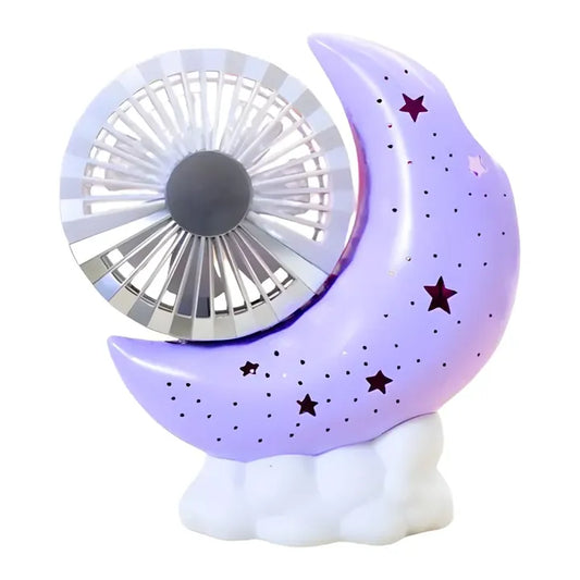 Lámpara Ventilador Portátil