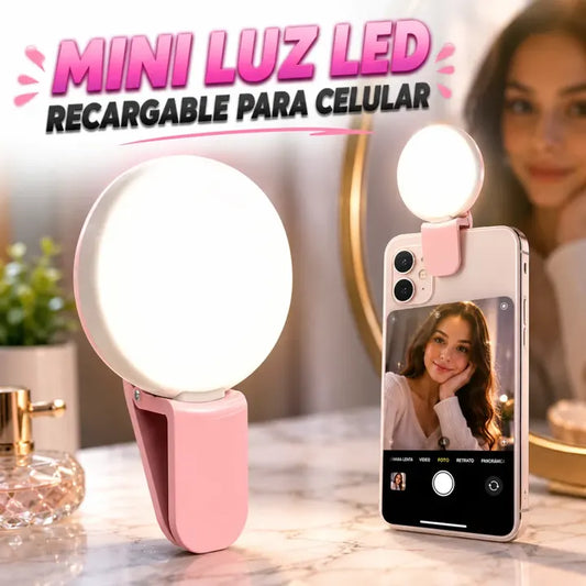 Mini luz LED Recargable para Celular 3W