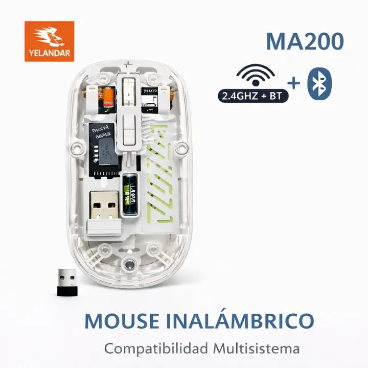 Mouse Inalámbrico DJ-125