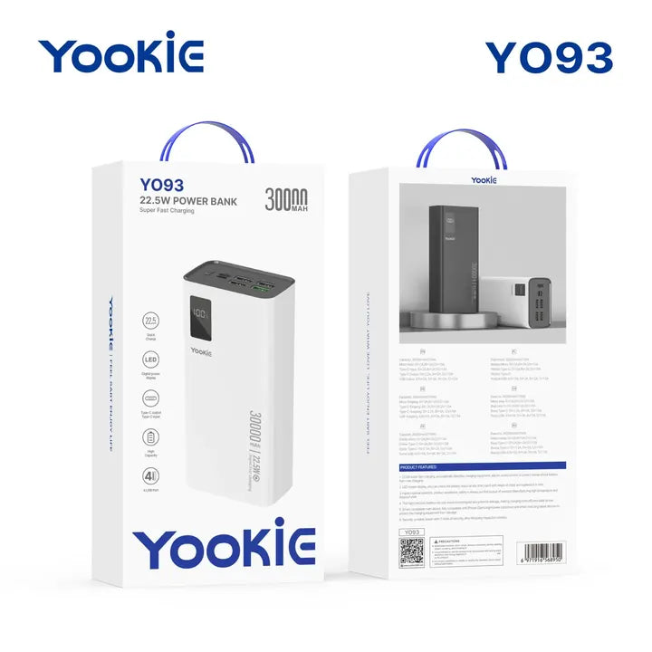 Power Bank 30.000 mAh Potente