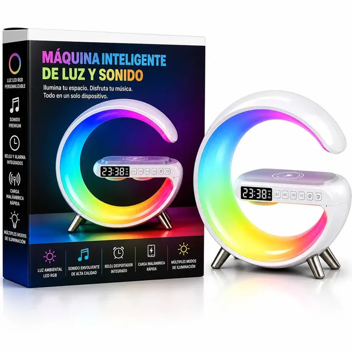 Reloj Parlante RGB