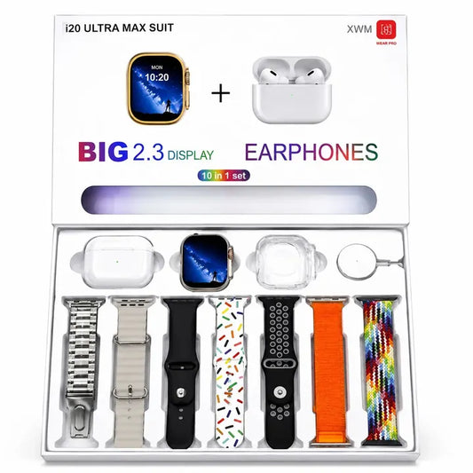 Smartwatch + Audífonos I20
