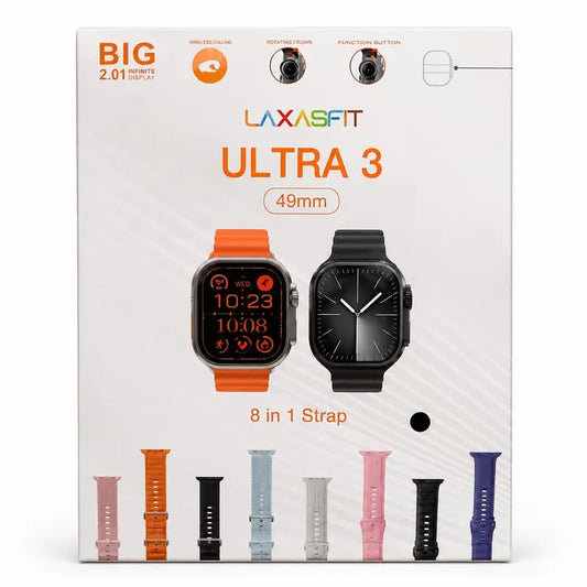 Smartwatch Ultra 3 8 Correas Económico