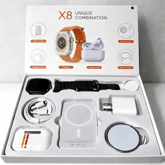 Smartwatch X8 combo